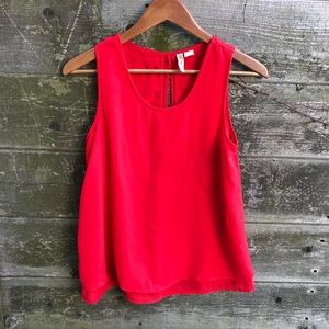 Japna Sleeveless Two Layer Flowy Top